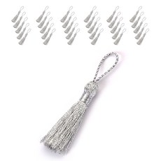 indi.k 迷你流蘇, 銀色, 50個