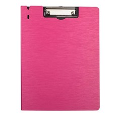 Allode 高級附蓋式A4直式板夾, 1個, A06 玫瑰紅