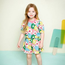 JELISPOON 女童透氣HIT Blossom Pop上下衣套裝