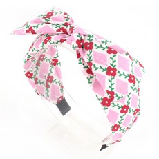 arang.rorang 女童碎花頭巾蝴蝶結髮帶