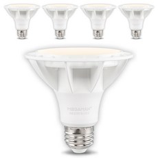 MEGAMAN BitsOn Wonha LED 聚光燈泡 白色 15W PAR30, 日光色, 5個