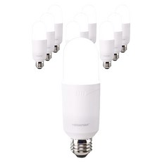 Vitzon Wonha P 燈泡 1級 LED 曼佳美 燈泡 白色 12W, 晝光色, 10個