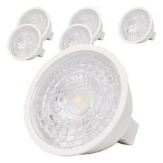 Gunsik 鹵素燈泡 LED 燈 5W MR16, 6個, 燈泡色