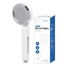 DAELIM BATH 多重過濾寬版蓮蓬頭, 1個, 白色