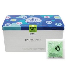 BATH'CHARM 足部SPA馬口鐵罐 森林 30g, 1個, 30入