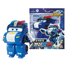 SUPER WINGS 電動變身Lucy機器人玩具, 混色