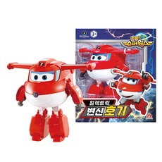 SUPER WINGS 電動變身杰特機器人玩具, 混色