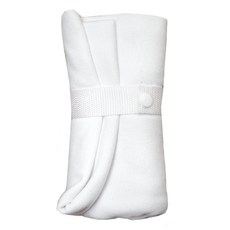 THiRSTiES 有機棉尿布巾 27.5" x 27.5", 白色, 1條