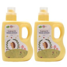 Tongtonglife 衣物柔軟精 清爽的花朵香, 2個, 1.7L