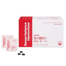 Yuhan Sense Balance鐵質葉酸咀嚼錠, 1盒, 30顆