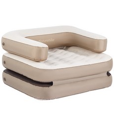 Naturehike 挪客 3合1多功能充氣沙發床墊, 米色, 1個