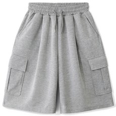 M.N.C 男士工裝百慕達鬆緊帶短褲 MDSP209WS