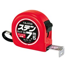 Tajima 田島 自助家用維修不鏽鋼自動捲尺SL25-75BL, 1個