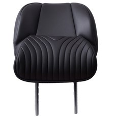 ezes The All New Grandeur GN7 展翼式桶型頭枕 車用一體式頸枕 Exclusive, 1個, 單色黑