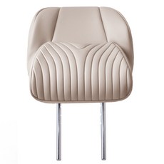 ezes Kia K8 專用飛翼式桶型頭枕車用頸枕, 1個, 棉米色