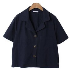 린다샵 여성용 통기성 칼레드 카라넥 린넨 셔츠 자켓 cpjk5574k42