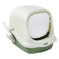 PASTEL PET 貓咪圓形密閉廁所, 1個, 綠色