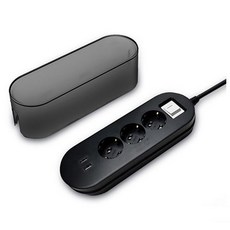 NEMOTAP 盒式3孔延長線 SY-NA3 USB, 1個, 3m
