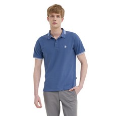 BEVERLY HILLS POLO CLUB 比佛利保羅 男士PK領短袖T恤