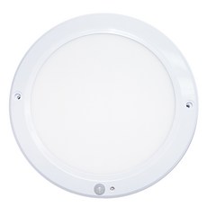 우리조명 장수 LED 엣지 슬림 원형 센서등 20W, 주광색, 1개