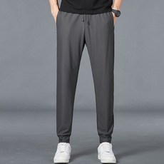 언헤브 남성용 편안한 나일론 바지