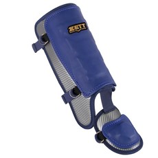 ZETT 右打者用護腳 BAGK-75, 1個, 藍色