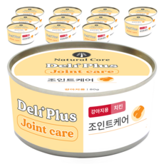 네츄럴코어 강아지 델리플러스 조인트케어 캔, 80g, 12개, 치킨