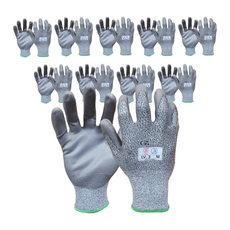 GUARDMAN 3級防割塗層手套 雙手套組, 10套