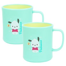 LILFANT 兒童 Pochacco 雙色手柄水杯, 混色, 2個