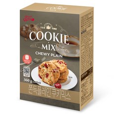 브레드가든 쫀득플레인 쿠키믹스, 360g, 1개