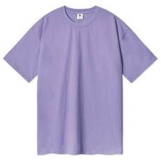 노멀스탠 코튼 오버핏 무지 반팔 티셔츠