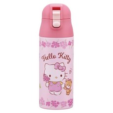 SKATER 單鍵式不鏽鋼直飲水壺 SDPC4, 1個, Hello Kitty 24, 360ml