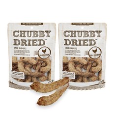 처비드라이드 강아지 진공 동결건조 간식, 미니 치킨목뼈, 80g, 2개