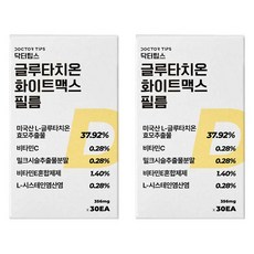 doctortips 穀胱甘肽亮白口腔貼片 30片入, 10.7克, 2個