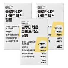 doctortips 穀胱甘肽亮白口腔貼片 30片入, 10.7克, 3個