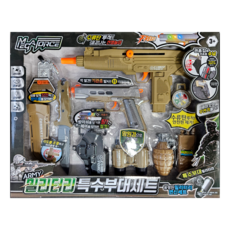 HAHA COMPANY Megaforce 軍事特種部隊玩具槍套組, 混合色, 1個