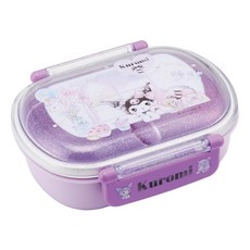 Skater 酷洛米24 便攜式單層便當盒 360ml QAF2BAAG, 1個, 紫色
