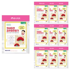 Uniart DIY686 康乃馨感謝狀製作套組, 混色, 10套