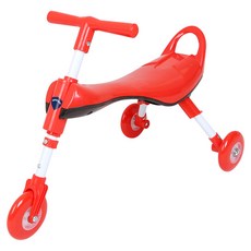 Super Rich 手把座椅可折疊平衡車, 紅色(OL02-02)