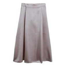 린다샵 데져리 뒷밴딩 머메이드 벨벳 새틴 핀턱 롱 스커트 cpsk6265k42