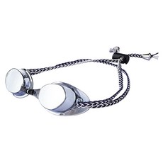 SD7 布面麻花S型泳鏡帶, 1個, 海軍藍銀色