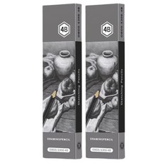 Allode 軟式專家素描鉛筆 TYPE05 12入, 4B, 2個