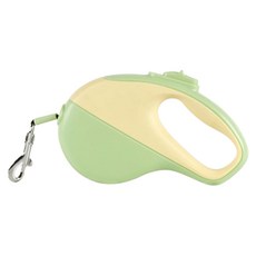 파스텔펫 반려동물 컬러빈 자동리드줄, 그린, 1개