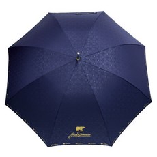 Jack Nicklaus 75自動防風標誌壓花高爾夫大型雨傘, 深藍