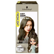 FRESHLIGHT 富麗絲 FRESHLIGHT泡泡染髮劑, 輕柔灰, 1盒