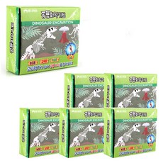 Uniart 恐龍化石套組, 6個