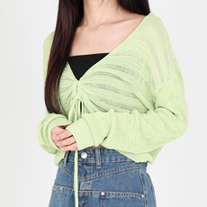 닷이프 여성용 썸머 셔링 니트웨어 T24FS1-A0159