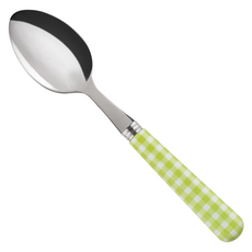 SABRE PARIS Pop! Gingham格子玩色系列茶匙, 1個, 酸橙
