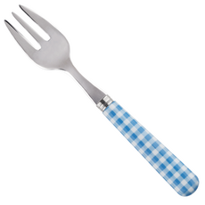 SABRE PARIS Pop! Gingham格子玩色系列生蠔叉, 1個, 天空