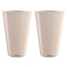 오션글라스 브리오 샌드 하이볼잔 핑크, 2개